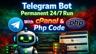 How to Run Telegram Bot 24/7 on cPanel with PHP (Step-by-Step) | No VPS Needed | Anish Exploits