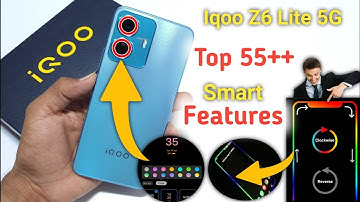 Iqoo Z6 Lite 5g Smart features, iqoo z6 lite tips and tricks, smart screen on settings, Iqoo Z6 Lite