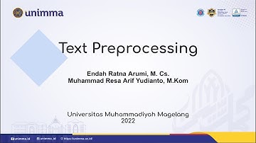 Text Preprocessing