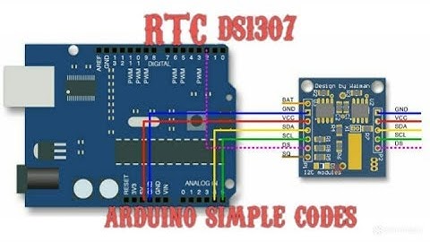 RTC ds1307 arduino simple coding in tamil