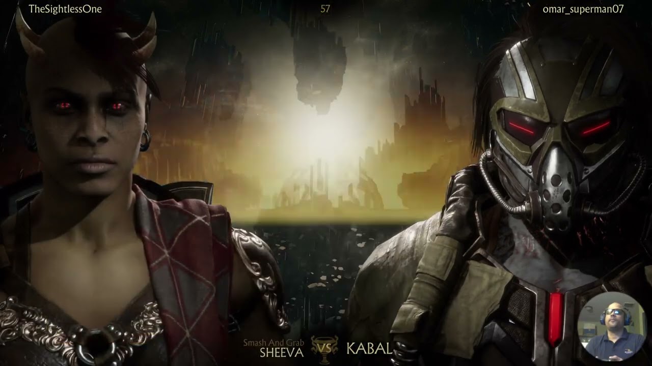 TheSightlessOne Plays MK 11(Purely By Sound)Completely  Blind