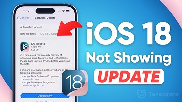 iOS 18/26 Beta Update Not Showing Fixed | How to Fix iPhone Won