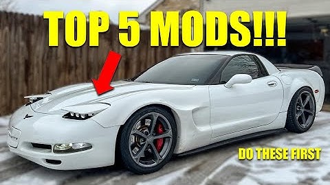 Top 5 Mods For Your C5 Corvette!!! - Do These First