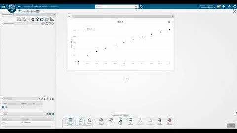 Rubber material test data input in the 3DEXPERIENCE Platform - Material Calibration App