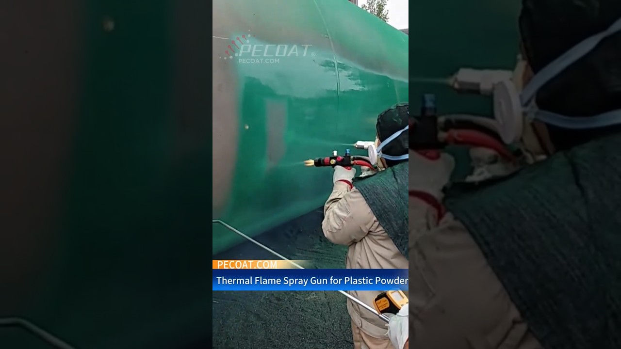 Thermoplastic powder thermal flame spray gun machine,fire spray machine for plastic powder supplier