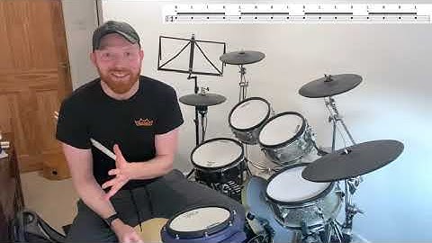 One Minute Drum Lesson - The Inward Paradiddle 🥁