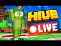 🔴Hive Live 🔴 Minecraft Live on Youtube 🐝🍯  🐊 🛌⚔️Grinding Hive Bedwars Season 3 (Day 8) ⚔️🛌🐊🍯🐝