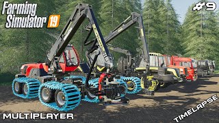 Forestry & selling silage | New Woodshire | Multiplayer Farming Simulator 19 | Episode 9