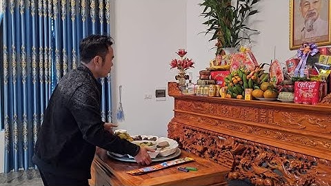 Đại tiệc đêm giao thừa quê nhà Mỹ Bằng Tuyên Quang pháo hoa rực trời. Nguyễn Tất Thắng