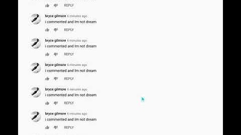 I commented on a Mr. Beast video that only Dream could comment on