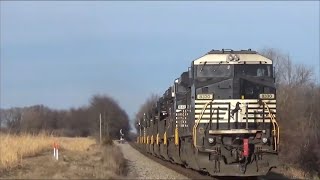 The End of The Line for NS C40-8Ws - NS Dash 8 Retirement Train and More at Shen
