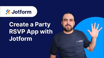 How to Create a Party RSVP App with Jotform
