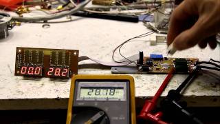 Pic12F675 Current And Voltage Meter Shot With Canon 600D