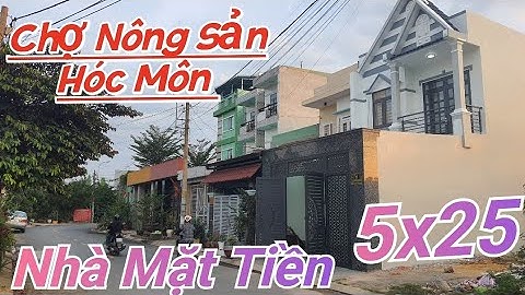 💞Kham Phá Trực tiếp Nhà Mặt Tiền Hóc môn Ở KD Buôn Bán Chợ Nông Sản trân Văn Mười