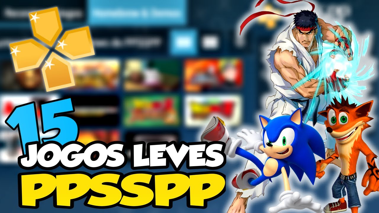 15 JOGOS LEVES de #PPSSPP Links Direto 2022 #ppsspp - YouTube