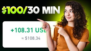 $100/30 MIN ⏰️ Very Fast Earning Site To Make Money Online