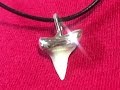 Making a SHARKS TOOTH PENDANT from Start to Finish