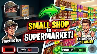 From Rags to Riches! Maxing Out My Store in Supermarket Simulator! screenshot 5