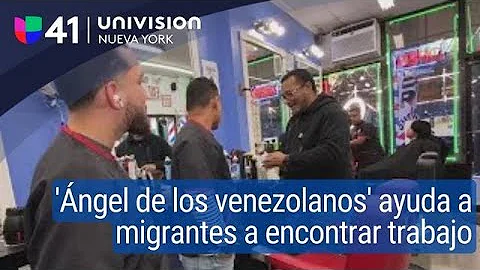 'El ngel de los venezolanos': as llaman al barbero...