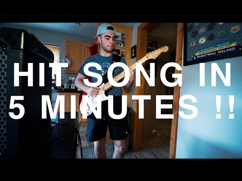 How To Write A Hit Pop Song In 5 MINUTES !!!