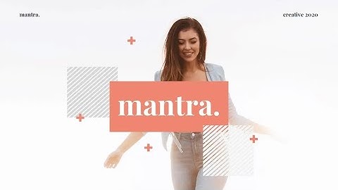 Mantra - Fashion Powerpoint Template