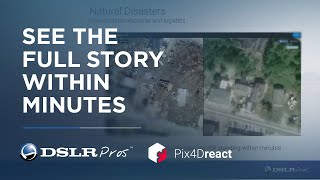 Fast Mapping for Emergency Response with Pix4Dreact - Webinar screenshot 3