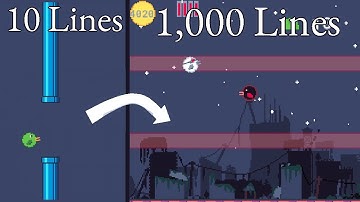 Making a Game With 10 Lines VS 1000 Lines of Code