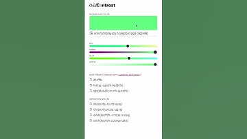 Vibrant new colors in the new color spaces