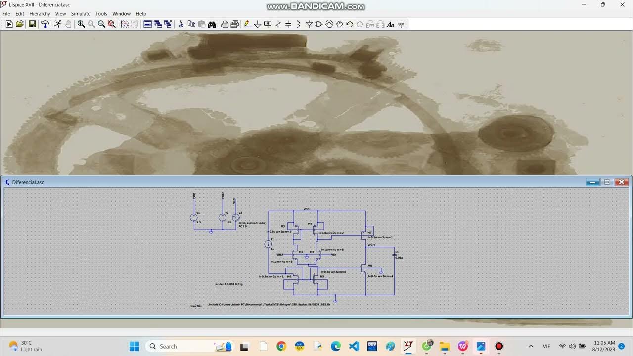 CMOS Comparator LTSpice YouTube