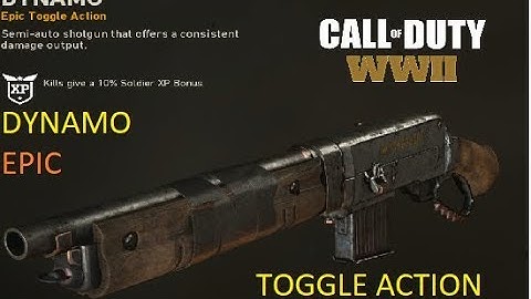 DYNAMO - EPIC TOGGLE ACTION VARIANT (Call of Duty WWII)