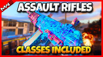 Unlocking All 6 Assault Rifles Priceless Camo In MW3