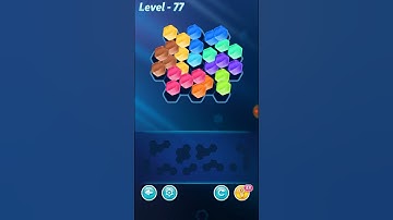 Block Hexa Puzzle Proficient Level 77 Walkthrough