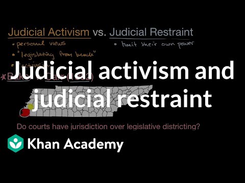 Video: Ano ang judicial activism vs judicial restraint?