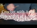 Triangle Shawl as seen on @BAGODAYCROCHET with Crystal!