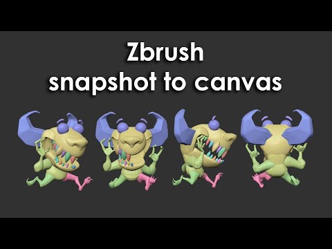 how to take a screenshot in zbrush