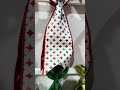 Raz 4" Red and Green Diamond Starburst Wired Christmas Ribbon R4427745