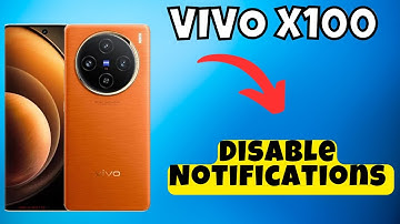 Disable Notifications Vivo X100 || How to turn off notifications options || Notification settings