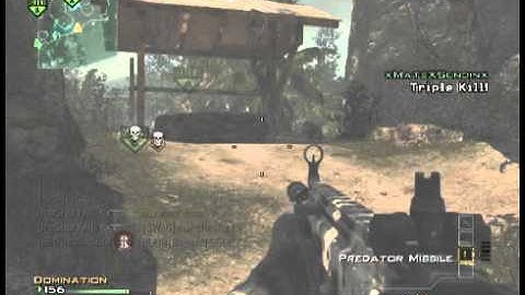 MW3:: Back to Back Triple Kills!!