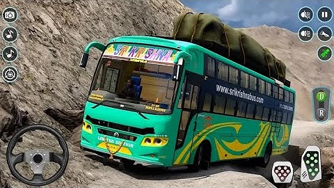 Offroad Bus Driving Bus Sim 3D - Gameplay Walkthrough Part 1  Android 