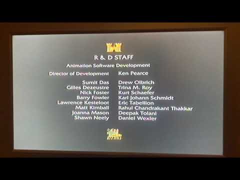 Shrek 2001 End Credits