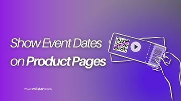 Display Event Date and Time on Product Detail Page - Event Tickets With Ticket Scanner