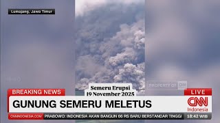 BREAKING NEWS Gunung Semeru Meletus