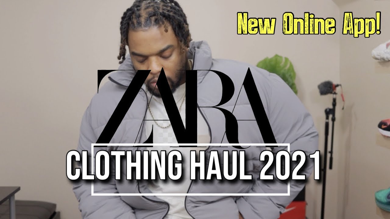 New Online Shopping App ZARA Haul Men’s Fashion 2021 YouTube