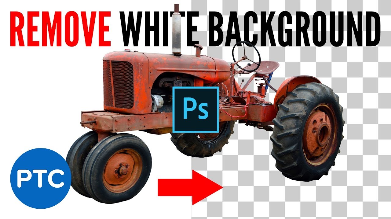 How To Remove White Backgrounds in Photoshop [QUICK & EASY WAY!] - YouTube