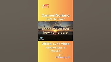 Thumbnail of Carmen Soriano - Hear My Prayer (Dyna Music Entertainment)