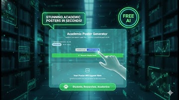 Academic Poster Generator - Upload Document & Instantly Create Conference Ready Poster