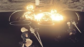 NieR Automata - Secret Bomb Pod Weapon & Type-40 Yorha Sword | Stats Location & Gameplay