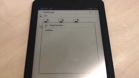 Likebook Mars How to install Google play