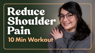 Reduce Affected Shoulder Pain After Stroke - 10 Min Workout