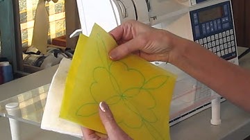 Machine Quilting Part II - Marking Patterns on Your Quilt.MOV